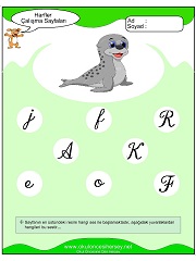 F Sesi Çalışma Sayfaları